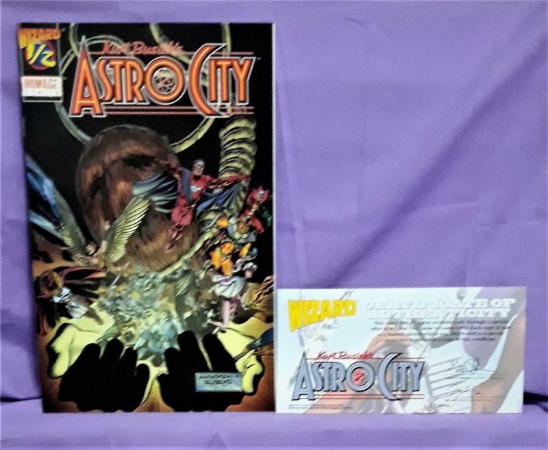 Kurt Busiek's ASTRO CITY Wizard 1/2 Red and Yellow Logo (Homage Comics 1996) 