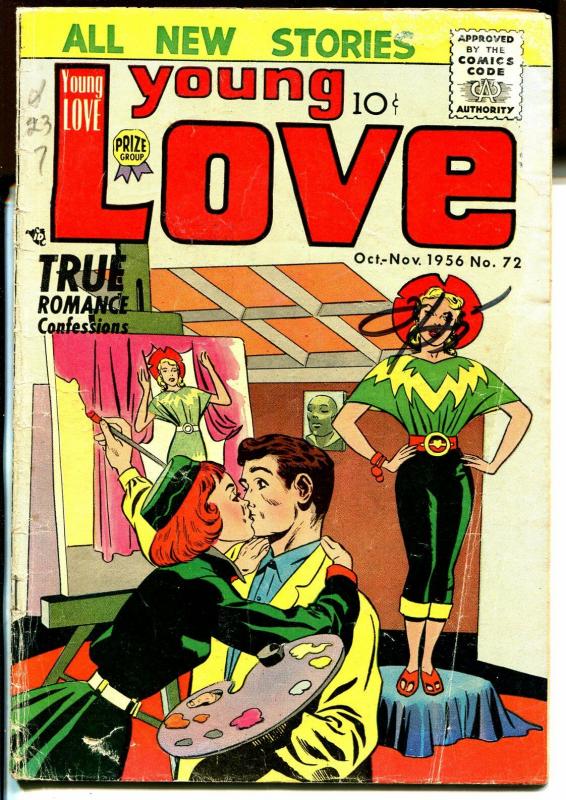 Young Love #72 1956-Prize-all Jack Kirby issue-Kirby cover-G/VG