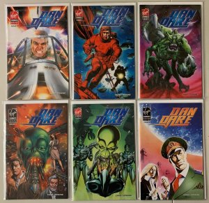 Dan Dare lot #1-5 + variant Virgin Comics 6 diff 8.0 VF (2007-2008)