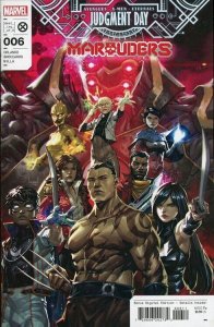 MARAUDERS VOL .2 #6  AXE: JUDGMENT DAY TIE-IN REGULAR COVER