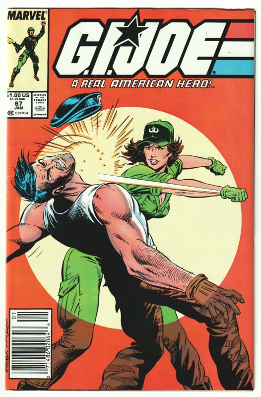 G.I. Joe: A Real American Hero #67 (1988) Newsstand edition