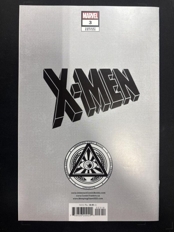 X-Men #3 2024, NM Derrick Chew Virgin Exclusive, Psylocke, Marcel Comics