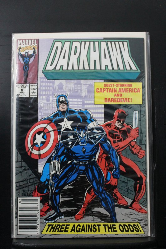 Darkhawk #6 Newsstand Edition (1991)