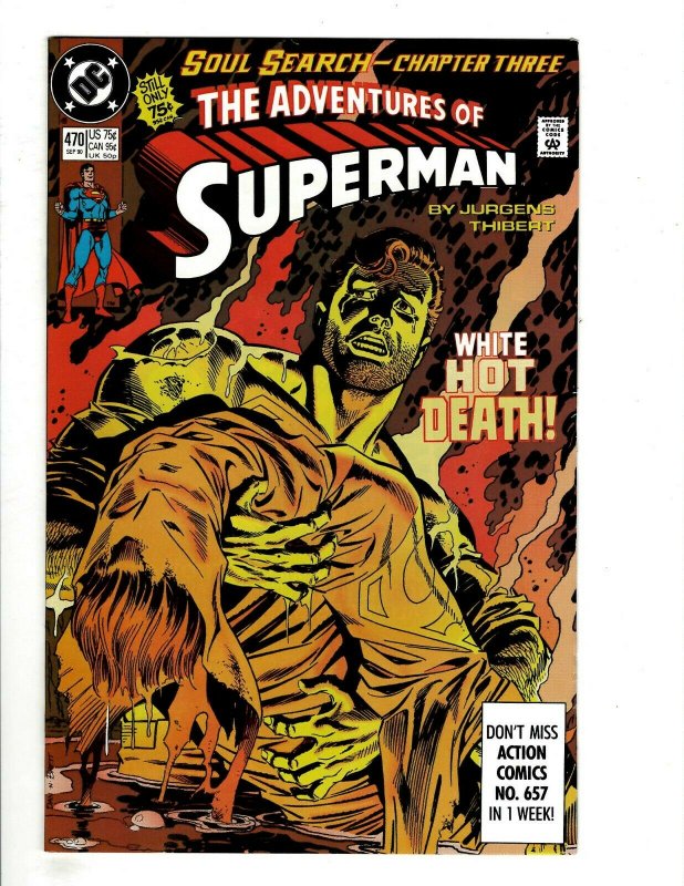 15 Adventures of Superman DC Comics 466 467 468 469 470 471 472 473 475 + HG1