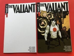 The Valiant #1 Cover A -  & B Paolo Rivera (2014) NM / -