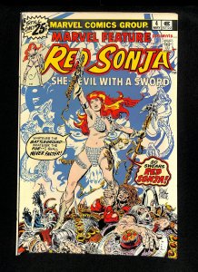 Marvel Feature (1975) #4 Red Sonja!