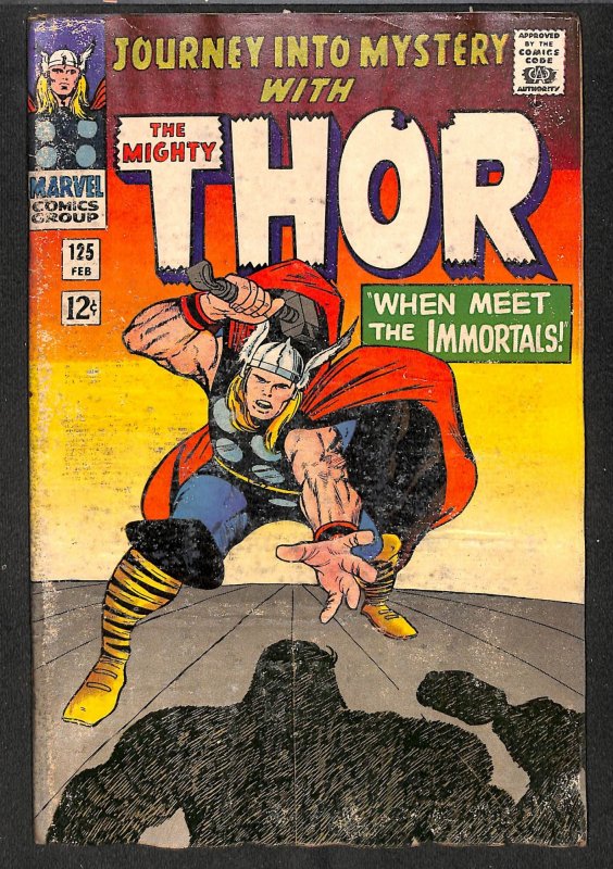 Journey Into Mystery #125 GD- 1.8 Marvel Comics Thor