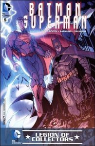 Batman/Superman (2013) 5-G Unbagged DC Legion of Collectors Cover VF/NM