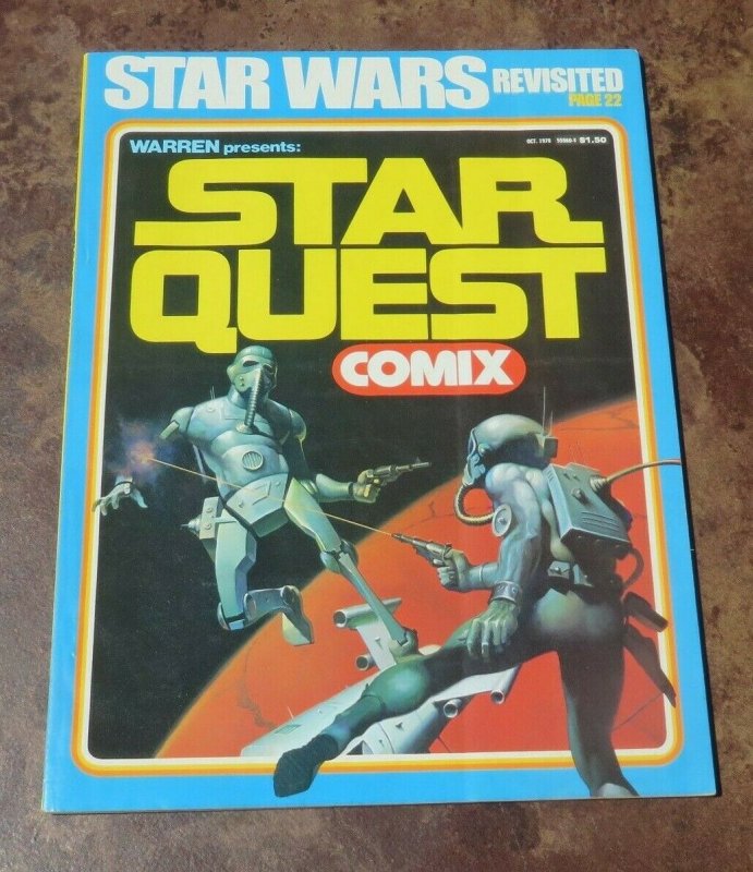 Star Quest Comix #1 VG/FN 1978 Magazine Star Wars Revisited Sci-Fi Comic Book