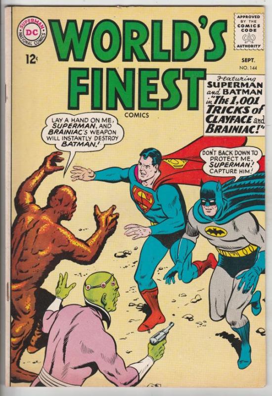 World's Finest #144 (Sep-64) VF/NM High-Grade Superman, Batman, Robin