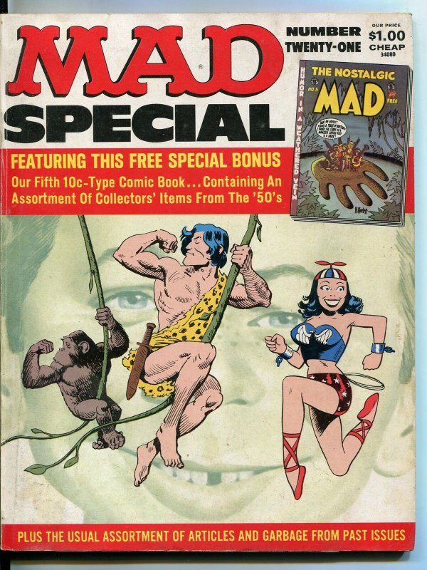 MAD Special #21 Magazine-1976-Mort Drucker-Don Martin-David Berg-FN