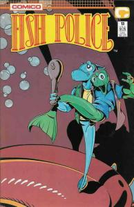 Fish Police, The (Vol. 2) #13 VF/NM; COMICO | save on shipping - details inside