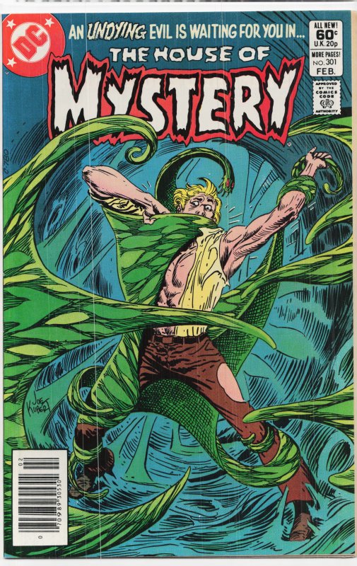 House of Mystery #301 (1982) Cain the Caretaker