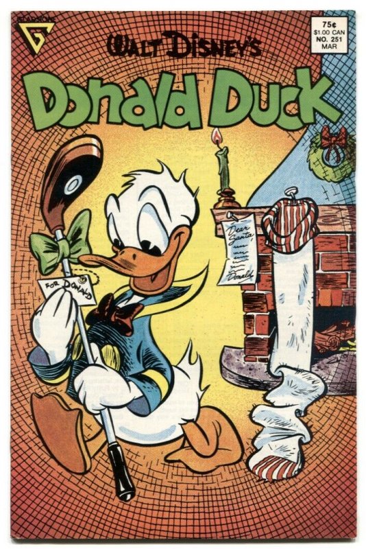 Walt Disney's Donald Duck #251 1987- Gladstone VF-