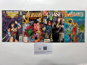 4 DC Comics Chase # 1 + Blasters # 1 + Wonder Woman # 4 + Atlantis # 1 87 JS46