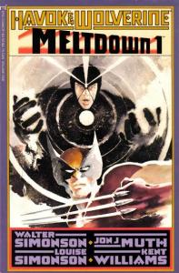 Havok & Wolverine - Meltdown #1, NM (Stock photo)