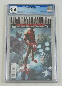 Ultimate Fallout #4 CGC 9.4 1st appearance Spider-Man (Miles Morales) 1st print 