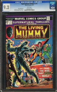 Supernatural Thrillers #12 (1975) CGC 9.2 NM-