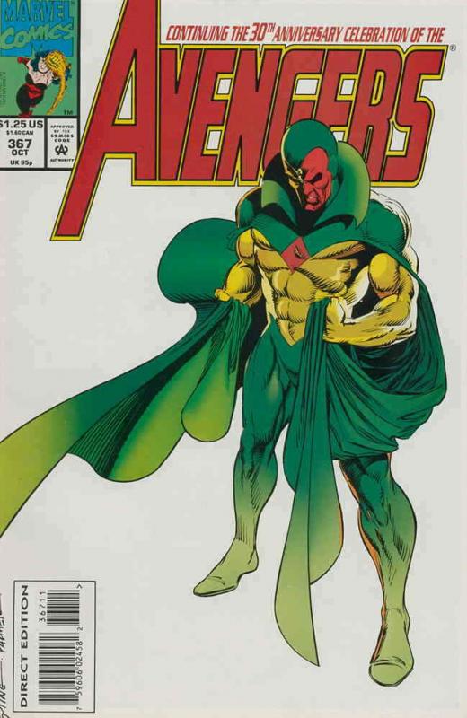 Avengers, The #367 VF; Marvel | save on shipping - details inside