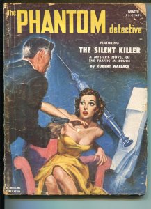 PULP:  PHANTOM DETECTIVE-WINTER 1952-THRILLING-HEROIN-HERO PULP-MYSTERY THEME...