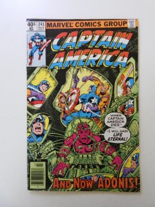 Captain America #243 (1980) FN/VF condition