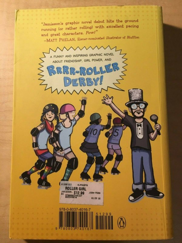 Roller Girl Dial Comic Book TPB Graphic Novel Victoria Jamieson Growth MFT2