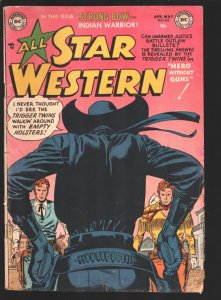 All Star Western #64 1952-DC-Trigger Twins-Strong Bow-Don Cabellero-Alex Toth...