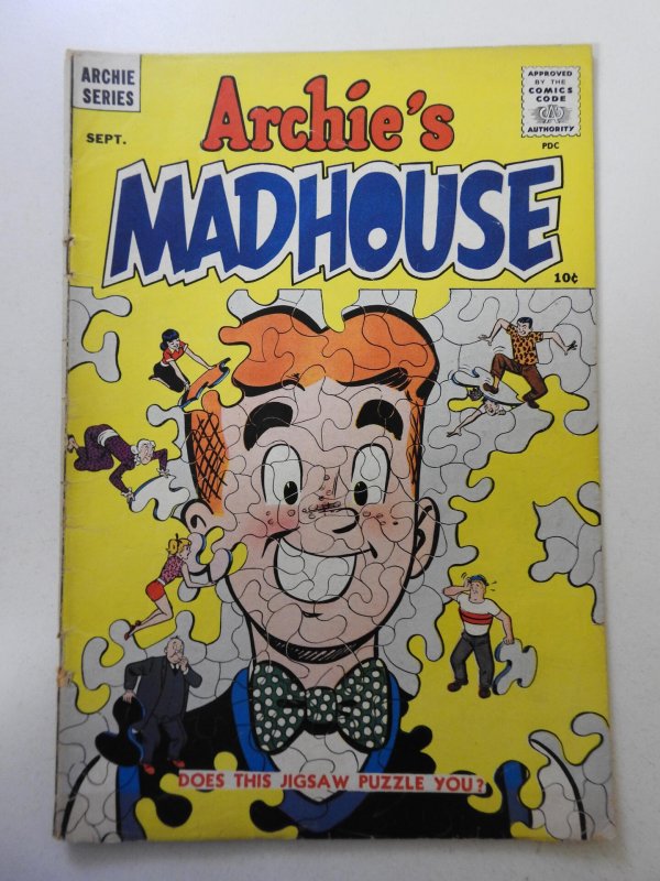 Archie's Madhouse #1  (1959) FR Condition Cover detached at top staple