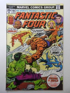 Fantastic Four #166 (1976) FN/VF Condition! MVS intact!