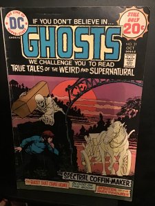 Ghosts #31 (1974) mid high grade DC horror issue! FN/VF Wow