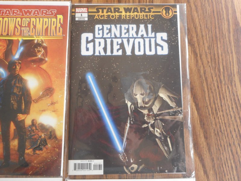 STAR-WARS LOT OF 4 BEAUTIFUL HIGH GRADE GEM WOW!!