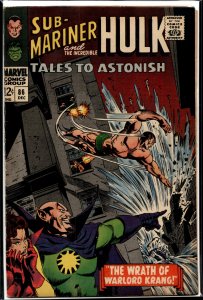Tales to Astonish #86 (1966) Namor the Sub-Mariner