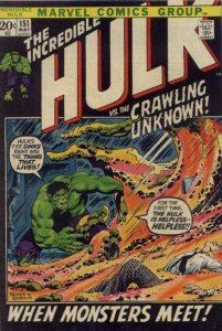 Incredible Hulk (1968 series)  #151, VG- (Stock photo)