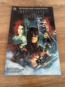 Batman & Robin # 1 NM Official Comic Book Adaptation Graphic Novel 10 J456