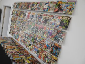 Huge Lot 170+ Silver/Bronze Comics W/ Daredevil, Iron Man, Thor, +More! See Desc
