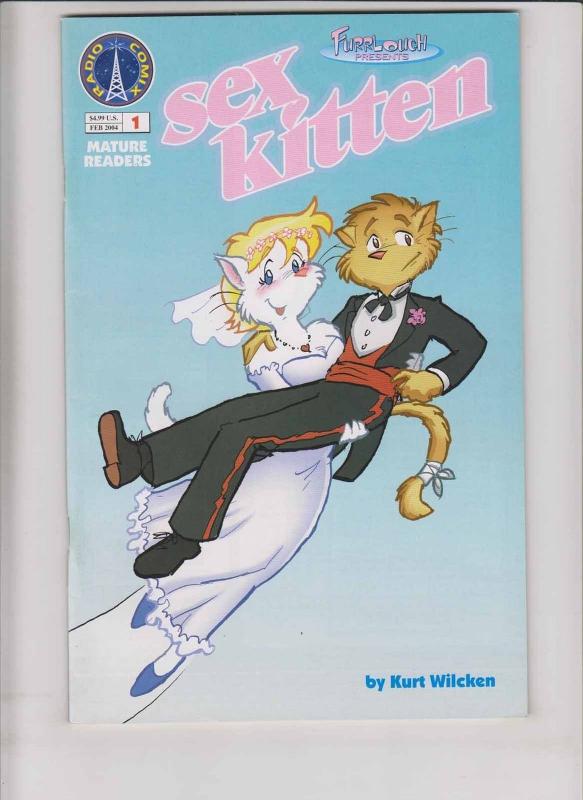 Furrlough Presents Sex Kitten #1 VF/NM radio comix - print run: 2,000 very rare 