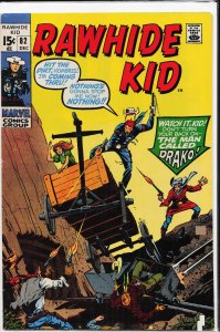 The Rawhide Kid #82 (1970) Rawhide Kid