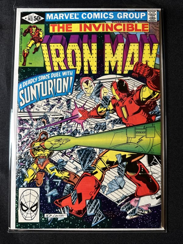 Iron Man 143 - Marvel 1981 - NM+ 9.0-9.4