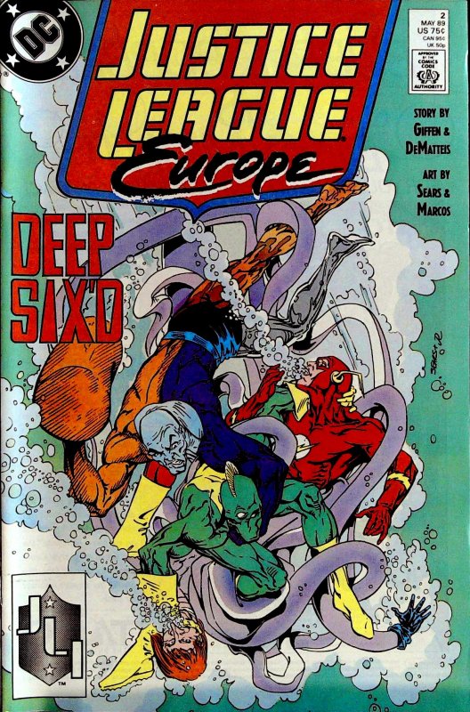 Justice League Europe #2 (1989)