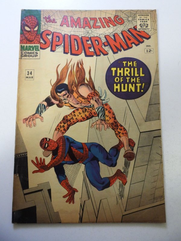 The Amazing Spider-Man #34 (1966) VG+ Condition