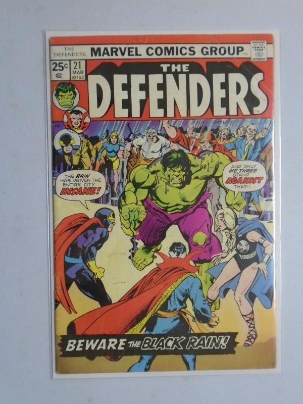 Defenders (1st Series) #21, 4.0 (1975)