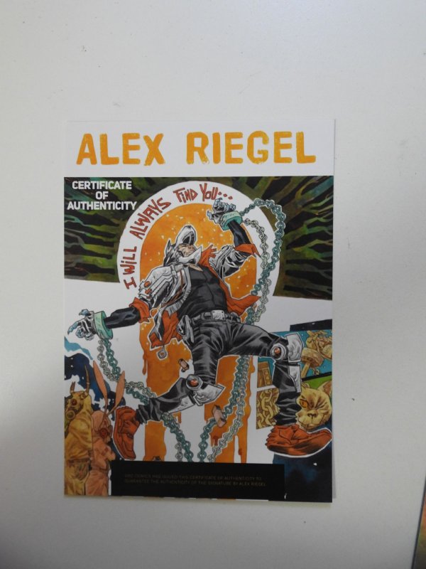 Ninja Funk #1 Foil Variant Signed W/COA NM Condition