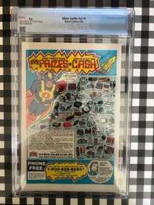 Silver Surfer #1 - One Shot 1982 - CGC 9.6