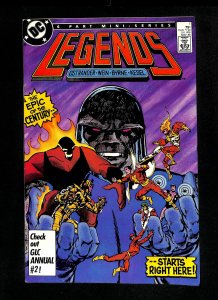 Legends #1 1st Amanda Waller Suicide Squad!