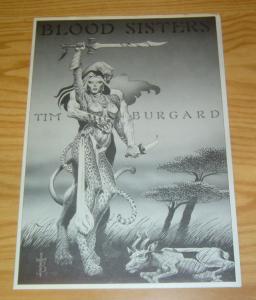 Blood Sisters Portfolio by Tim Burgard - signed - bad girls 1983 (#920 of 1200)