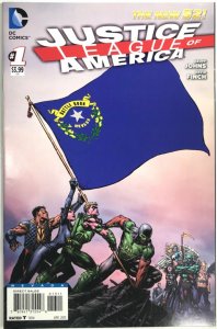 JUSTICE LEAGUE AMERICA Comic # 1 — Nevada Variant Cover - 2013 DC Universe VF+