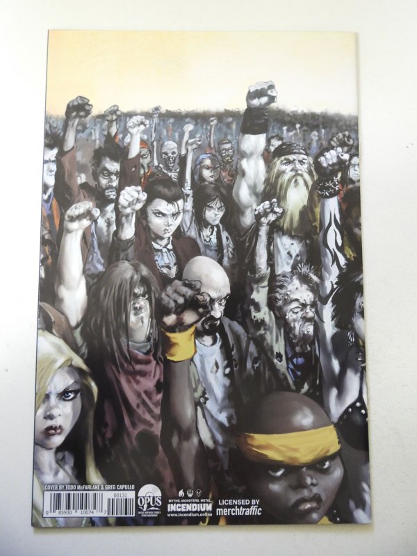 Disturbed: Dark Messiah #1 McFarlane/Capullo Cover! VF Condition