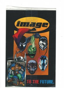 Phantom Force #1 VF+ 8.5 Image Comics Polybagged w/ Card, Jack Kirby 1993