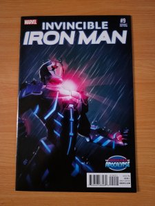 Invincible Iron Man v3 #9 Variant ~ NEAR MINT NM ~ 2016 Marvel Comics
