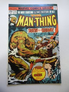 Man-Thing #16 (1975) VF Condition